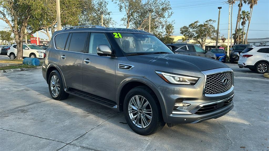 used 2021 INFINITI QX80 car, priced at $31,000