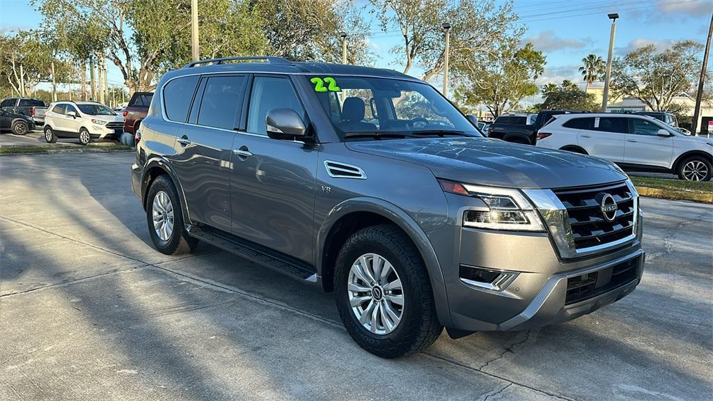 used 2022 Nissan Armada car, priced at $26,500