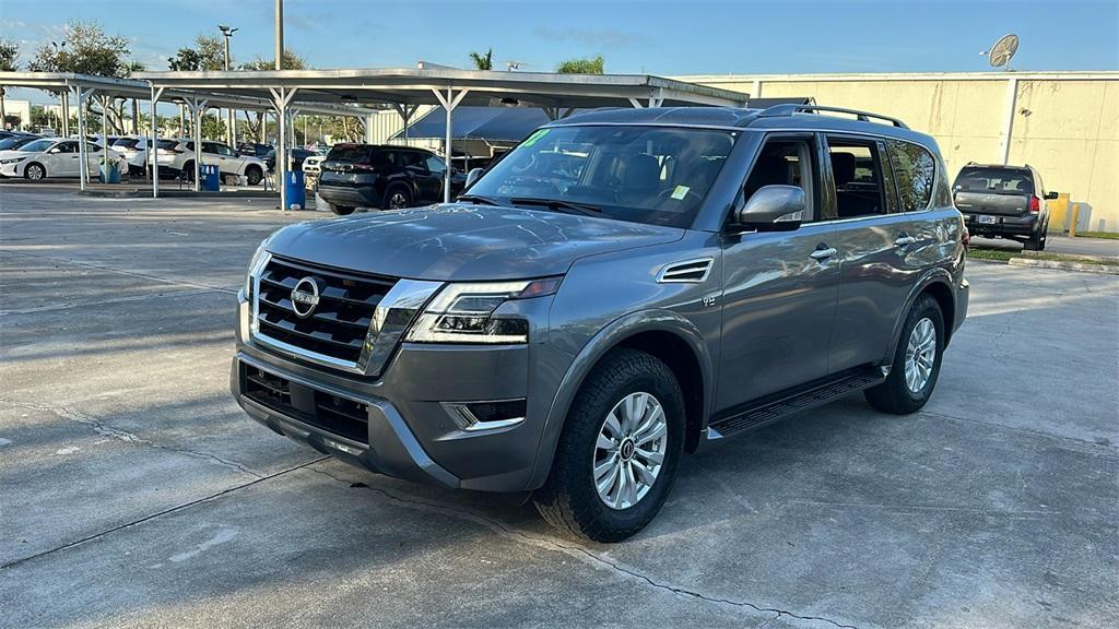 used 2022 Nissan Armada car, priced at $26,500