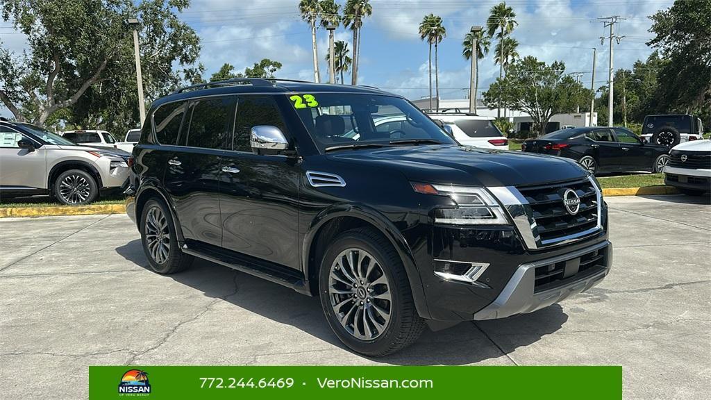 used 2023 Nissan Armada car, priced at $47,019