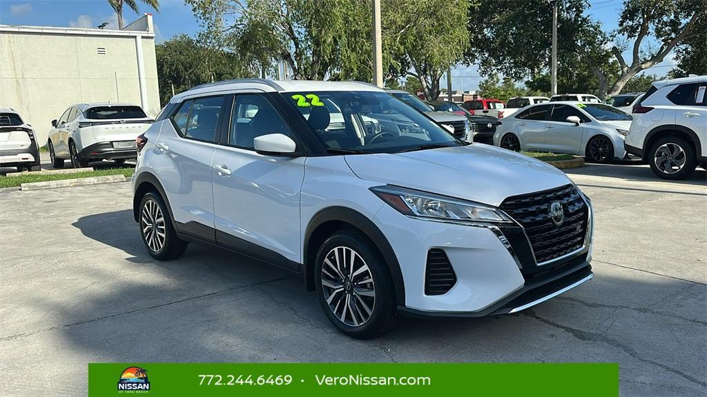 used 2022 Nissan Kicks car, priced at $18,988