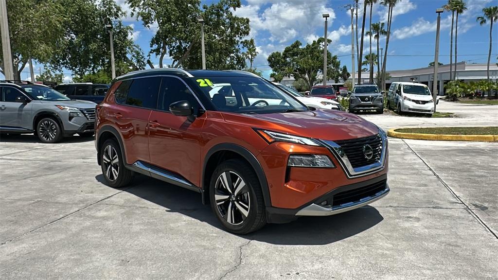 used 2021 Nissan Rogue car, priced at $25,000