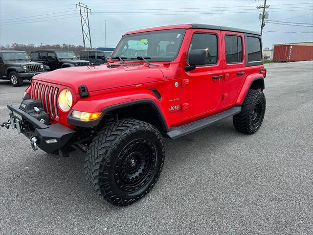 used 2018 Jeep Wrangler Unlimited car, priced at $31,998