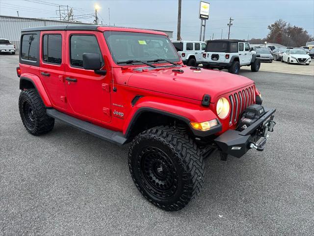 used 2018 Jeep Wrangler Unlimited car, priced at $31,998