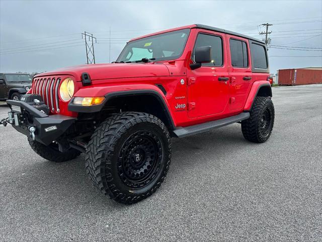 used 2018 Jeep Wrangler Unlimited car, priced at $31,998