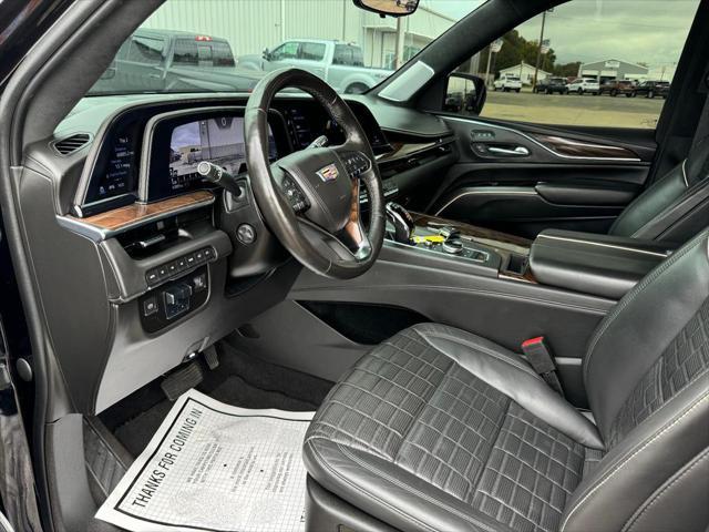 used 2022 Cadillac Escalade car, priced at $79,900