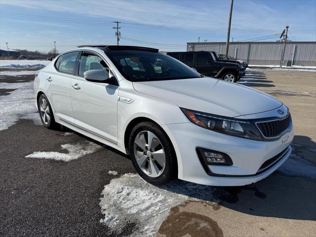 used 2015 Kia Optima Hybrid car, priced at $14,998