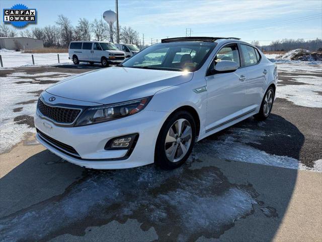 used 2015 Kia Optima Hybrid car, priced at $14,998