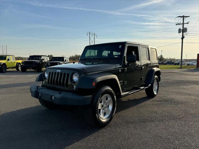 used 2015 Jeep Wrangler Unlimited car, priced at $18,998