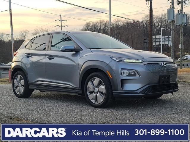 used 2021 Hyundai Kona EV car, priced at $17,996