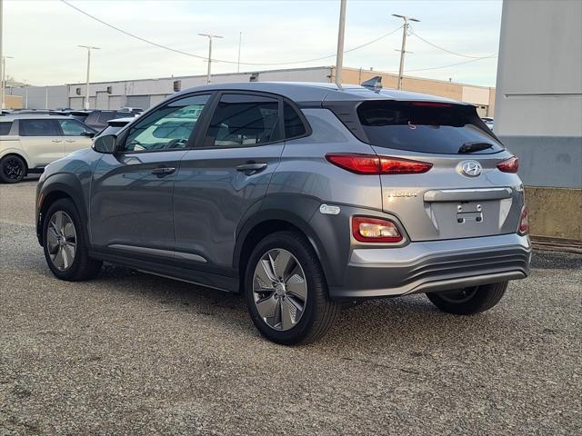 used 2021 Hyundai Kona EV car, priced at $17,996