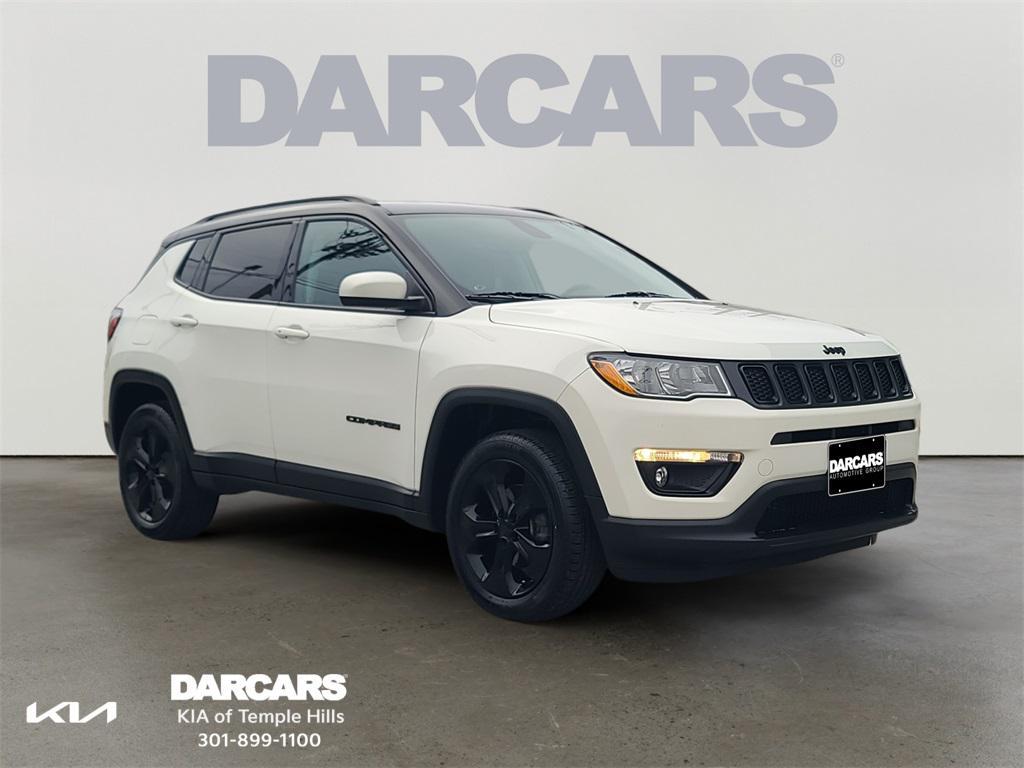 used 2021 Jeep Compass car, priced at $18,996