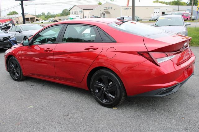 used 2021 Hyundai Elantra car, priced at $18,000