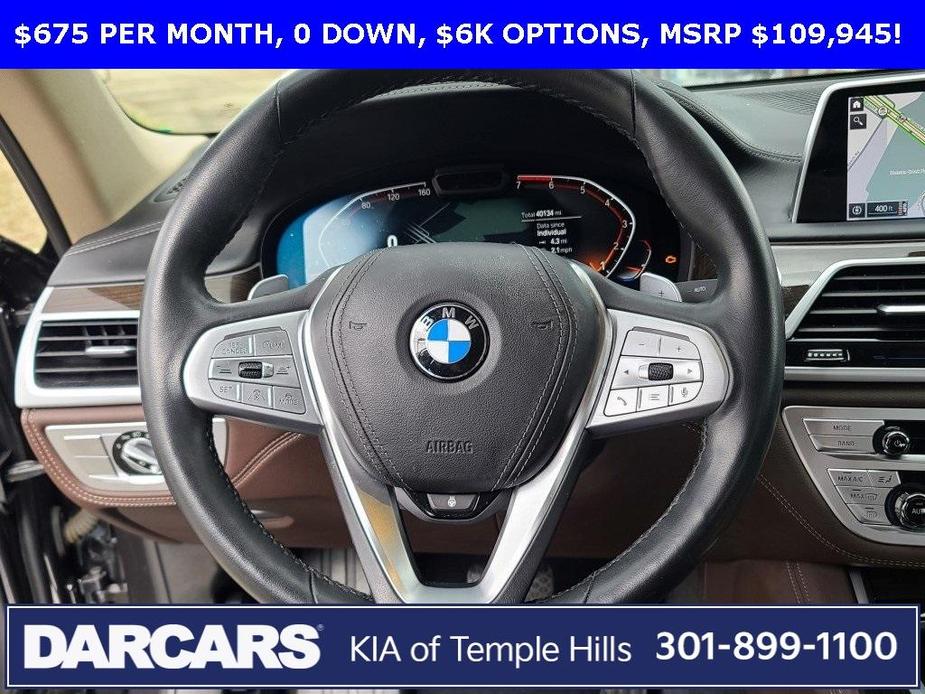 used 2021 BMW 750 car, priced at $47,995
