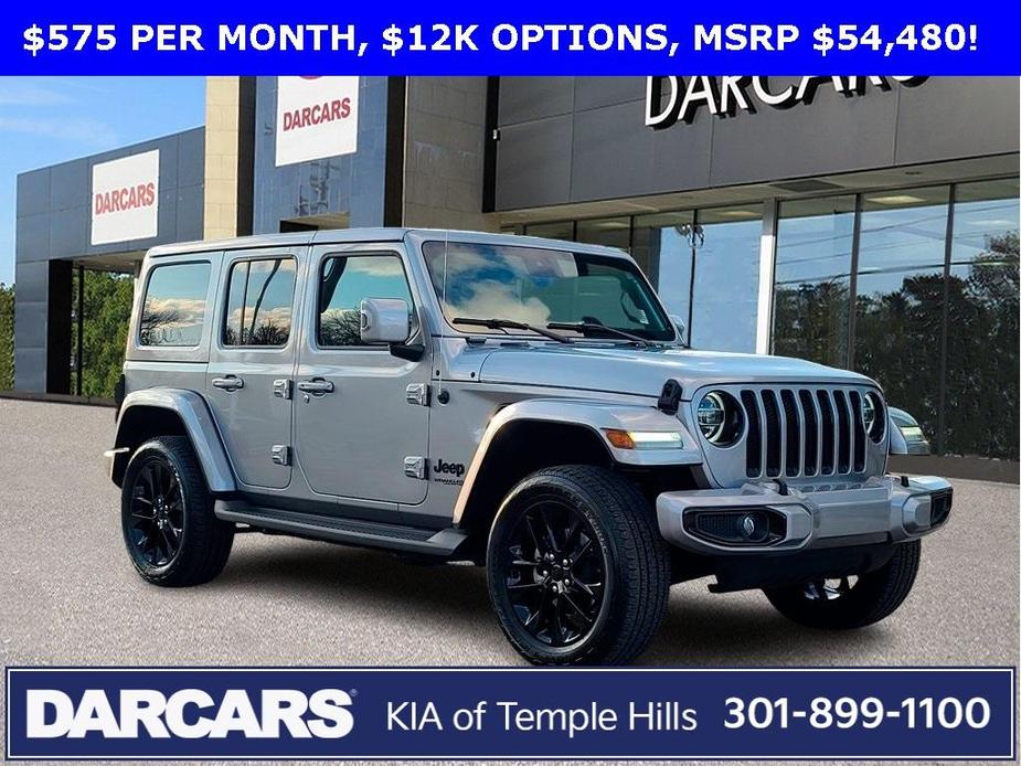 used 2020 Jeep Wrangler Unlimited car, priced at $39,617