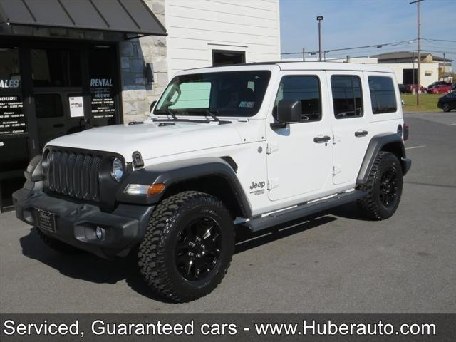 used 2020 Jeep Wrangler Unlimited car, priced at $32,900