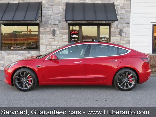 used 2018 Tesla Model 3 car, priced at $24,500