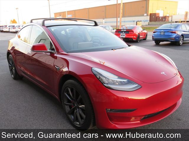 used 2018 Tesla Model 3 car, priced at $24,500