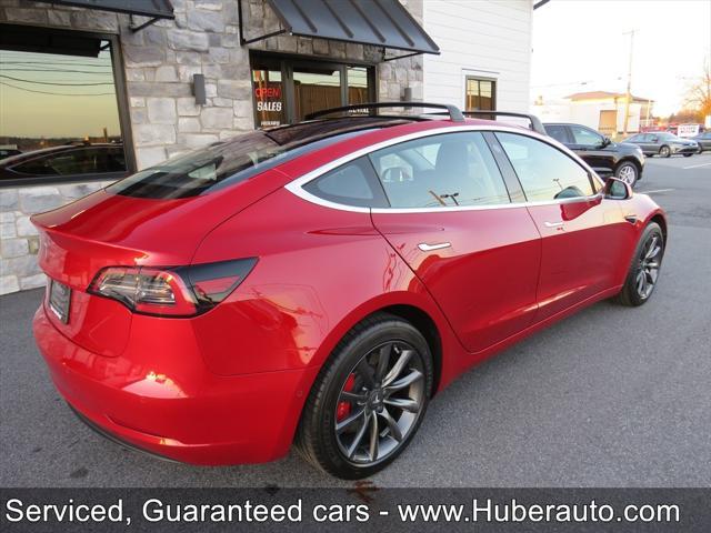 used 2018 Tesla Model 3 car, priced at $24,500