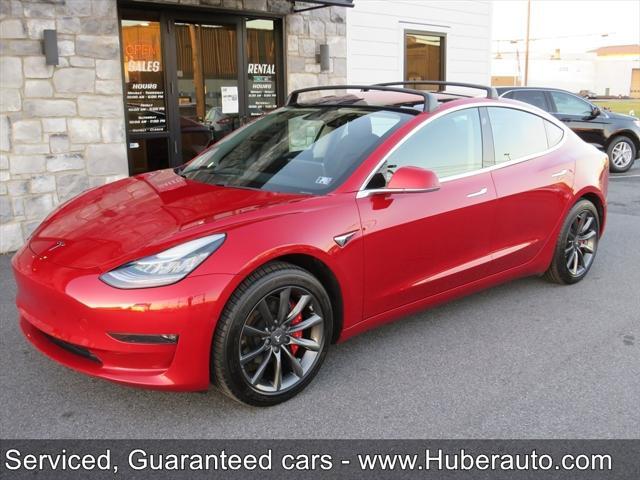 used 2018 Tesla Model 3 car, priced at $24,500