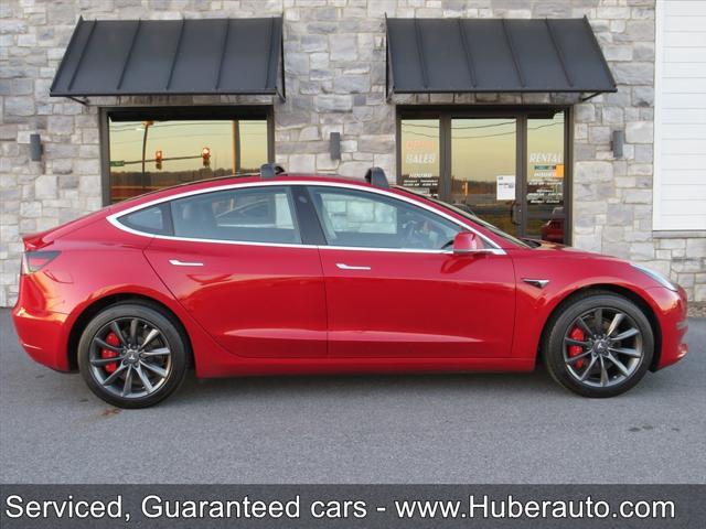 used 2018 Tesla Model 3 car, priced at $24,500