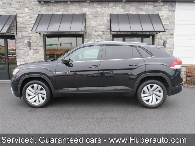 used 2021 Volkswagen Atlas Cross Sport car, priced at $28,900