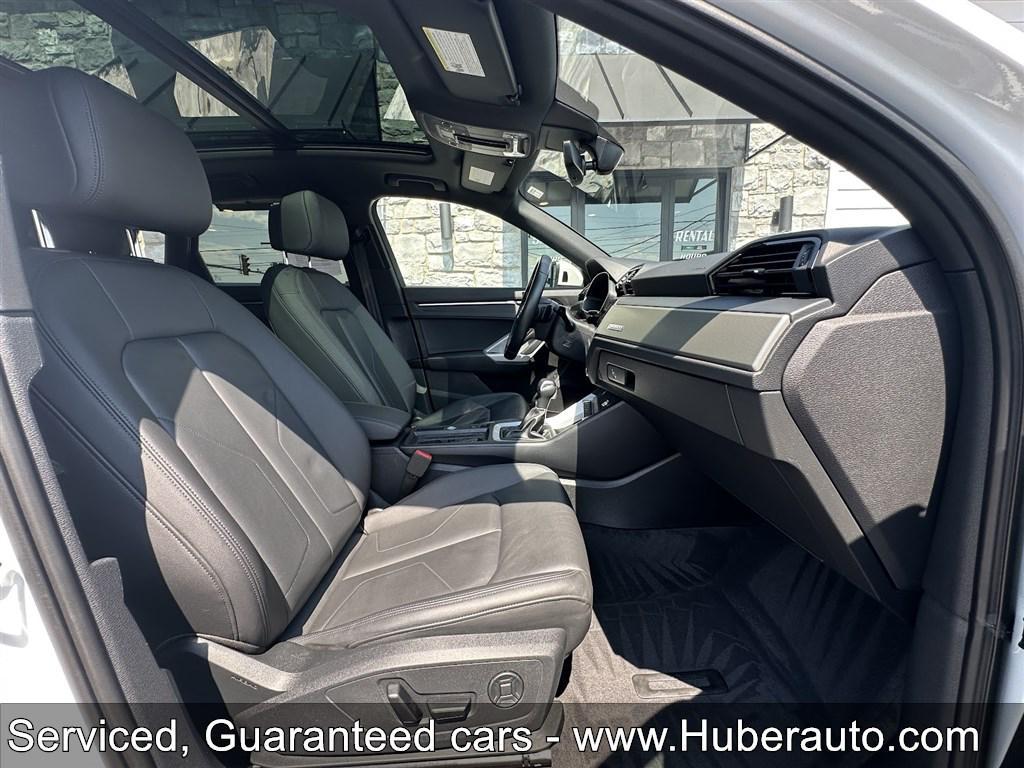used 2023 Audi Q3 car, priced at $27,500