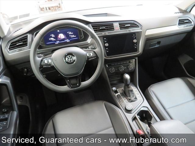 used 2021 Volkswagen Tiguan car, priced at $23,800