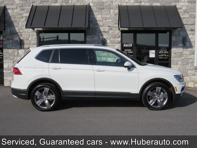 used 2021 Volkswagen Tiguan car, priced at $23,800