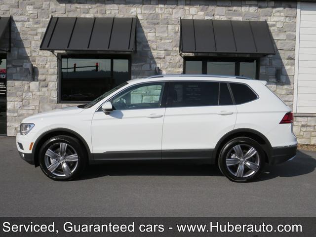 used 2021 Volkswagen Tiguan car, priced at $23,800