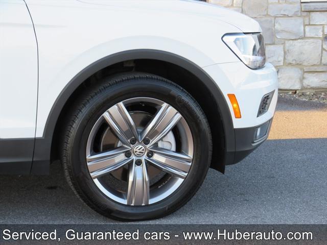 used 2021 Volkswagen Tiguan car, priced at $23,990