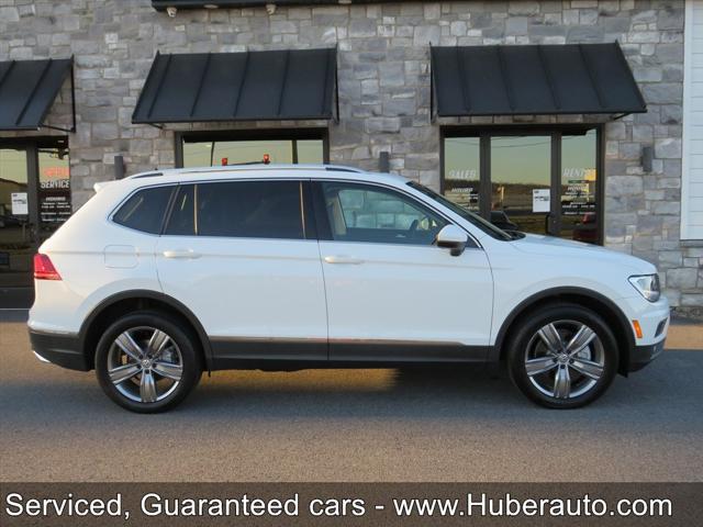 used 2021 Volkswagen Tiguan car, priced at $23,990