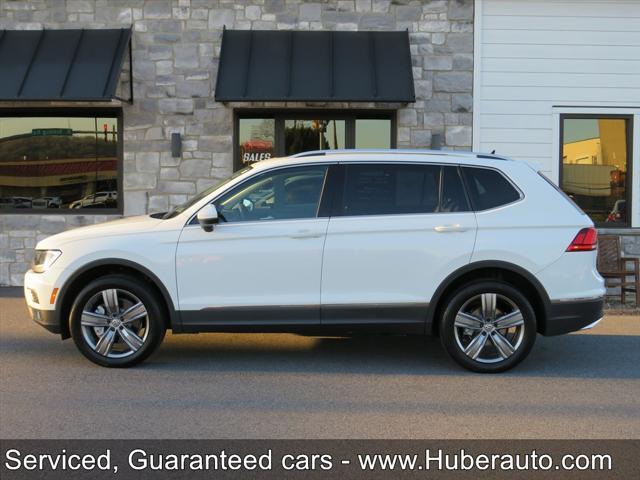 used 2021 Volkswagen Tiguan car, priced at $23,990