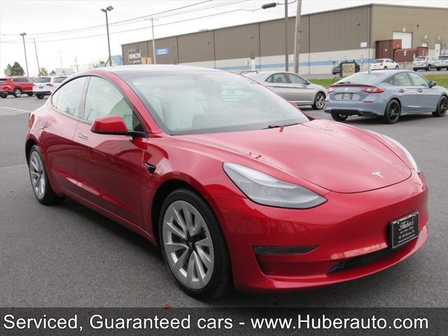 used 2021 Tesla Model 3 car, priced at $28,790