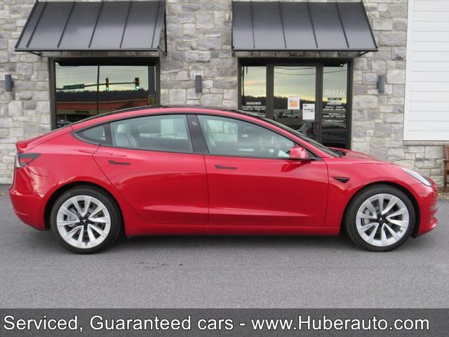 used 2021 Tesla Model 3 car, priced at $28,790