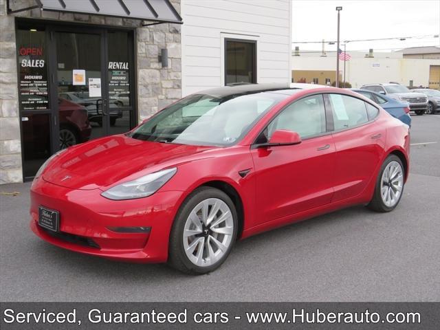 used 2021 Tesla Model 3 car, priced at $28,790