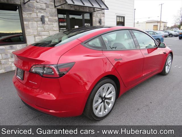 used 2021 Tesla Model 3 car, priced at $28,790