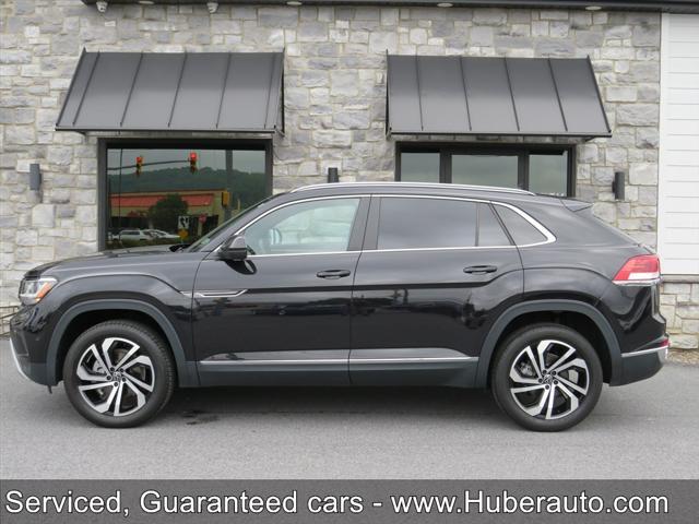 used 2022 Volkswagen Atlas Cross Sport car, priced at $29,900