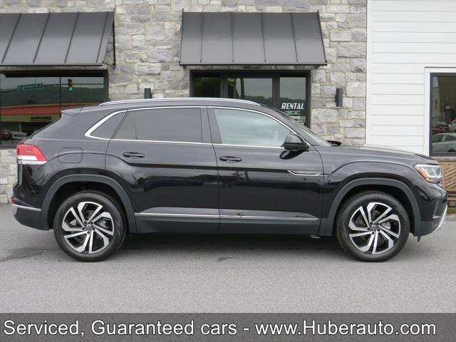 used 2022 Volkswagen Atlas Cross Sport car, priced at $29,900