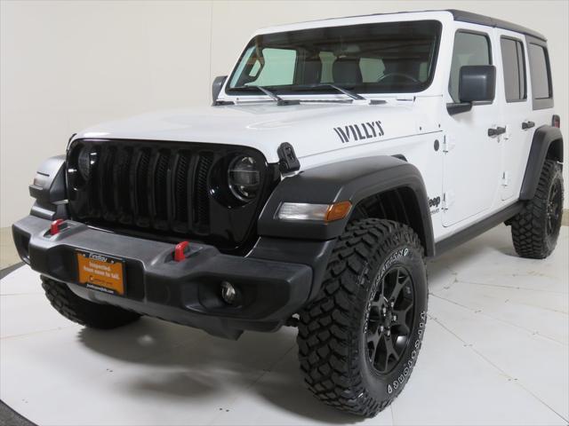 used 2020 Jeep Wrangler Unlimited car, priced at $32,397