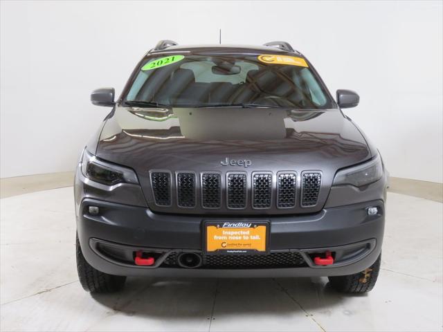 used 2021 Jeep Cherokee car, priced at $23,891