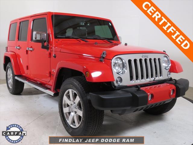 used 2016 Jeep Wrangler Unlimited car, priced at $24,771