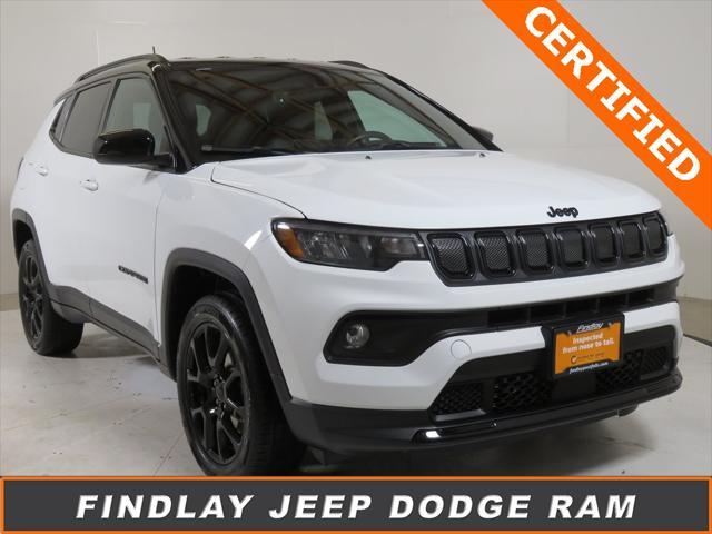 used 2022 Jeep Compass car, priced at $25,685