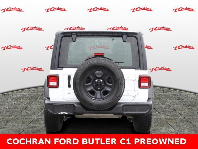 used 2021 Jeep Wrangler Unlimited car, priced at $24,878