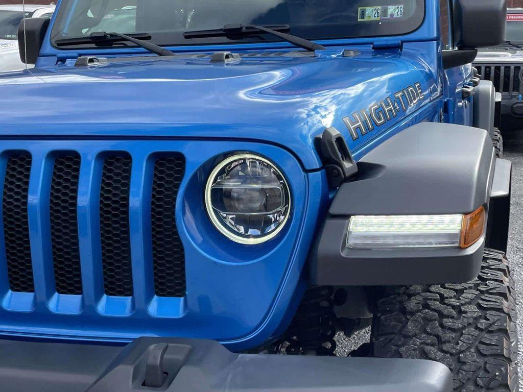 used 2022 Jeep Wrangler Unlimited car, priced at $34,367