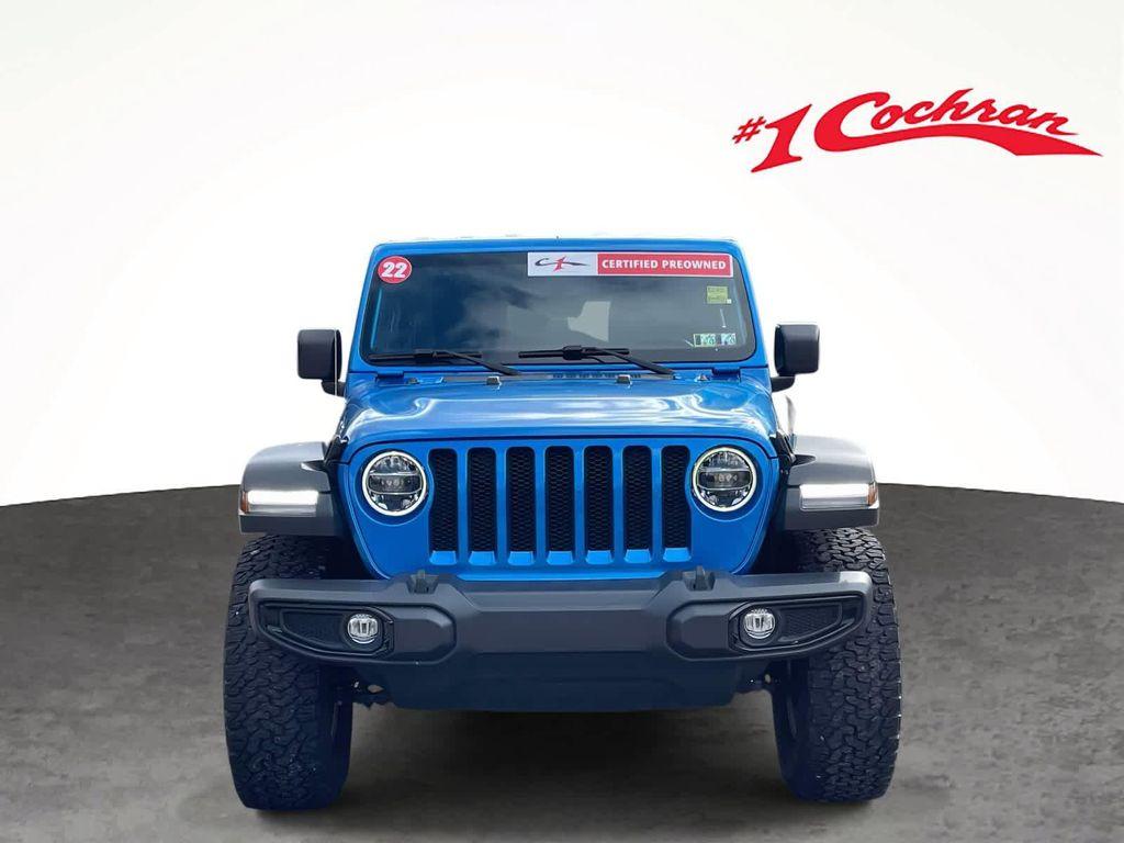 used 2022 Jeep Wrangler Unlimited car, priced at $34,367