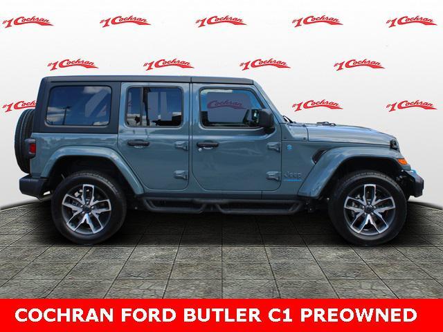 used 2024 Jeep Wrangler 4xe car, priced at $36,678