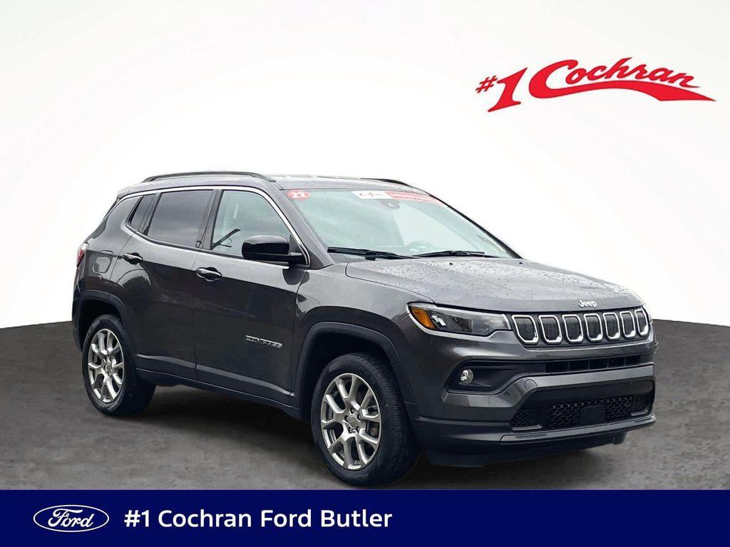 used 2022 Jeep Compass car, priced at $21,201