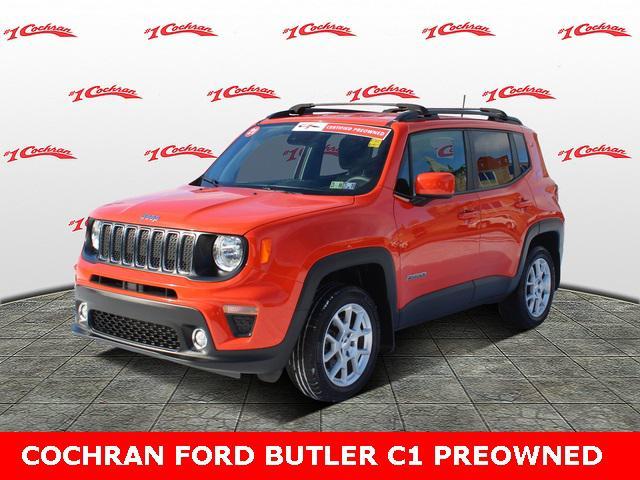 used 2021 Jeep Renegade car, priced at $19,089