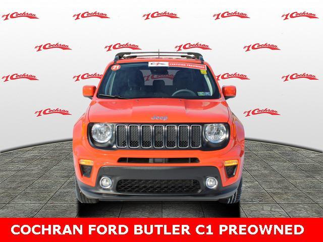 used 2021 Jeep Renegade car, priced at $19,089